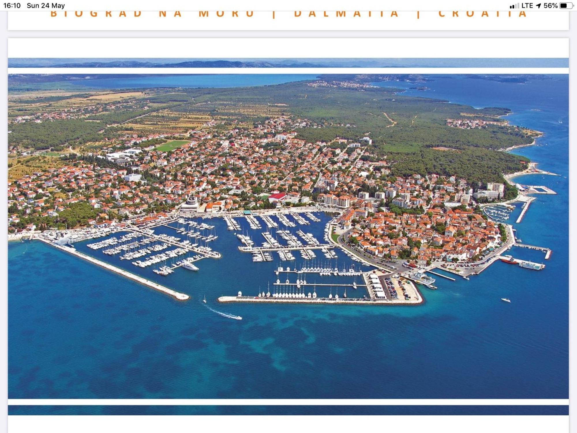 Lunasky Biograd Mobile Home Біоград-на-Мору Екстер'єр фото